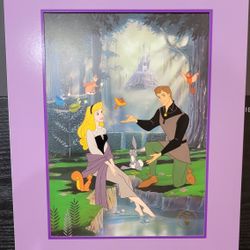 Disney Exclusive Sleeping Beauty Commemorative Lithograph 