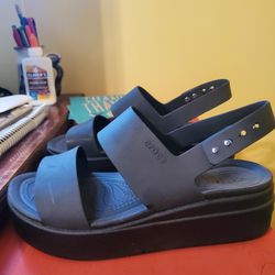 Crocs Platform Wedge Sandal