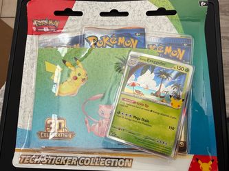 Pokémon TCG 30th Celebration Tech Sticker Collection