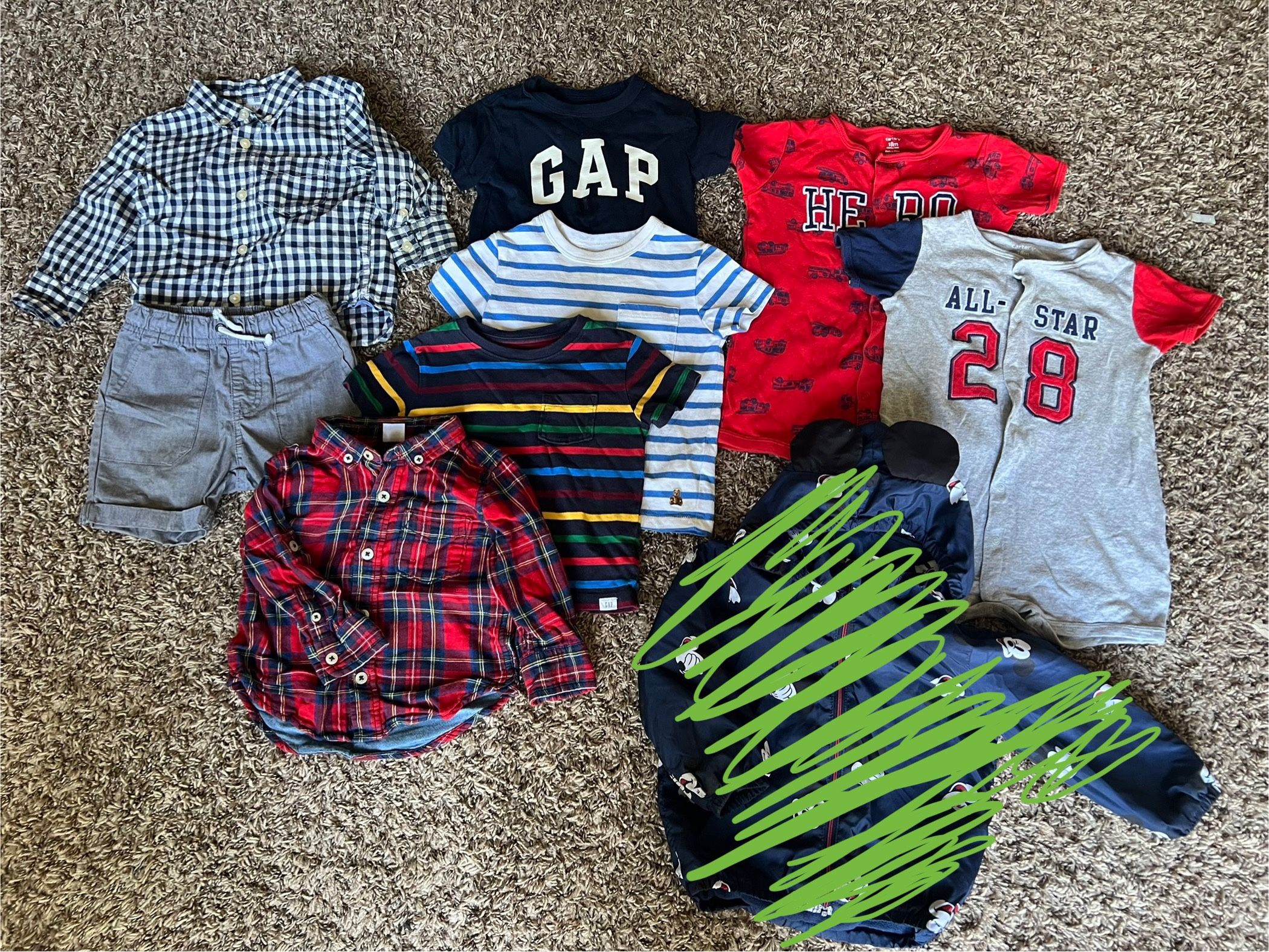 Baby boy bundle 12-18 months GAP H&M