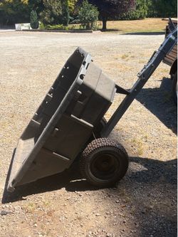 Kubota RTV Poly Swivel Dump Trailer