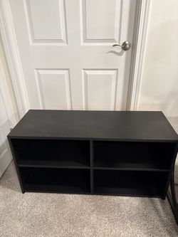 Black TV Entertainment Center