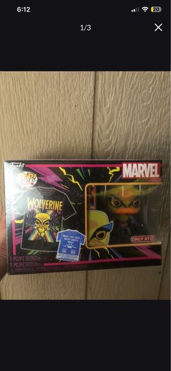X men wolverine Funko pop with t shirt