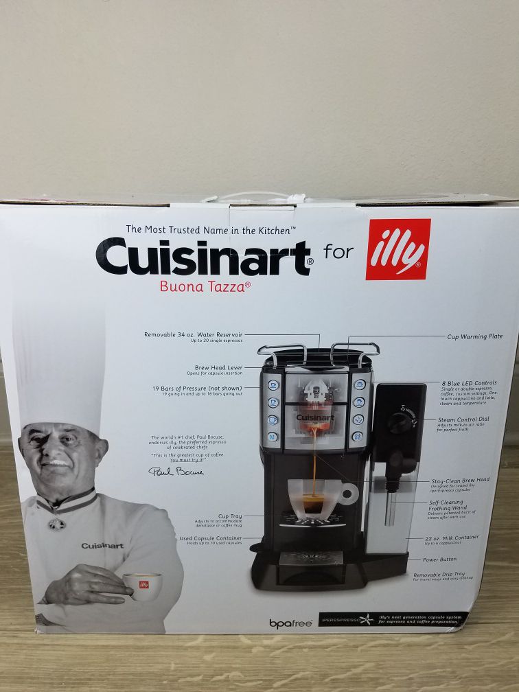 NEW Cuisinart for ILLY coffee maker