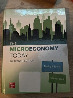 The Microeconomy Today Textbook