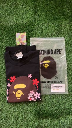 A Bathing Ape Sakura Graphic T-Shirt-Size S