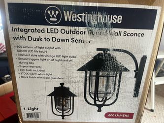 LED Outdoor Wall Light Dusk to Dawn