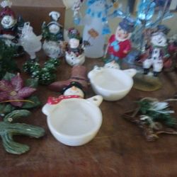 My XMASS COLLECTABLES OVER 30 PIECES