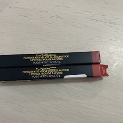 2 Mac Lipsticks 