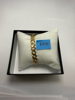 14kt Cuban bracelet