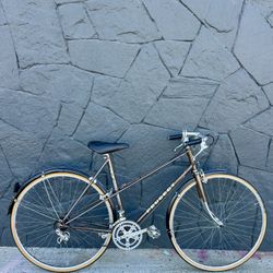 80s Peugeot Mixte Step Through Road Bike