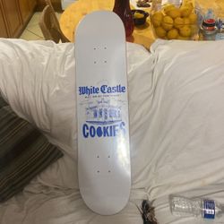 Cookies White Castle Skateboard 