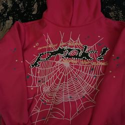 Pink Sp5der Hoodie