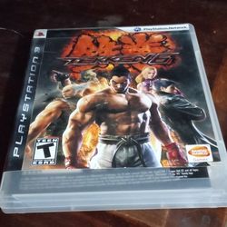 Tekken 6 PS3 Replacement Video Game Case With Booklet 