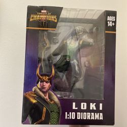 Loki 1-10 Diorama Contest Of Champions Action Figure Collectible 