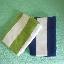 2 Large Beach Towels,Washed But Never Used ........PRICE DROPPED FOR MOTHER'S DAY