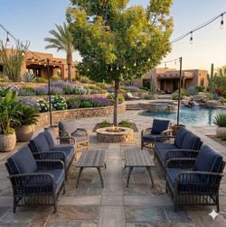 8-piece patio sofa set outdoor patio furniture brand new inside boxes deep seating cushions high quality patio set βοΈπβ