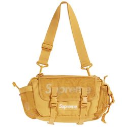 Supreme SS20 Mesh Waist Bag Gold