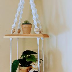Macrame Small Hanging Shelves