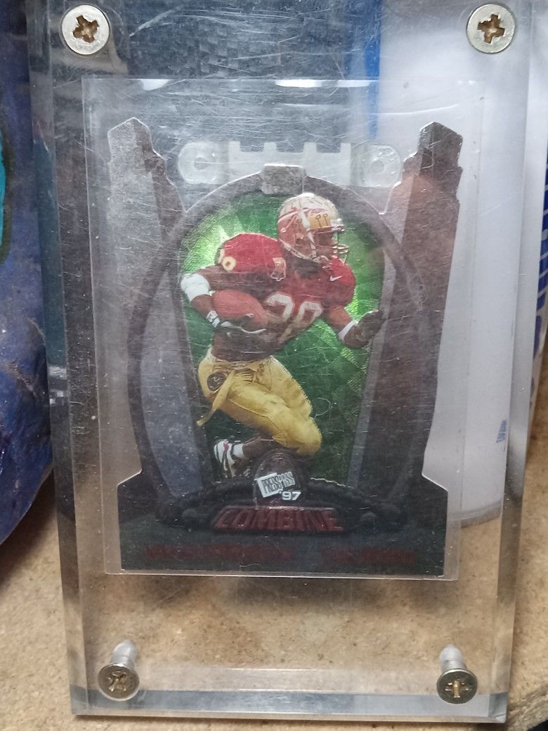 WARRICK DUNN Rookie card 1 of 1.
