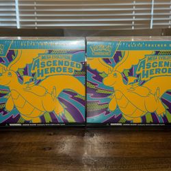 Pokemon Mega Evolution ASCENDING HEROES Elite Trainer Box ETB