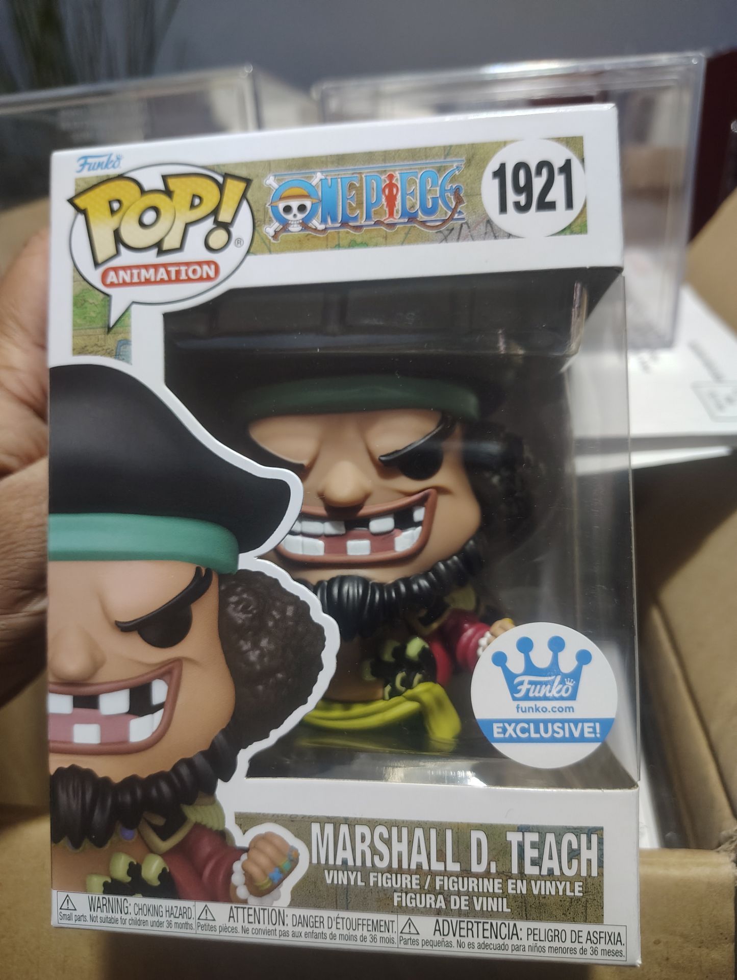 Marshall D. Teach pop animations
