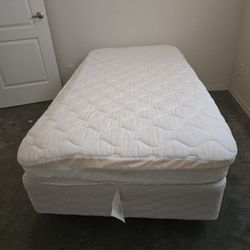 Twin Bed Frame Mattress & Boxspring 