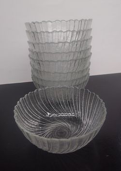 9 piece set salad bowls