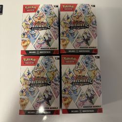 Pokemon Prismatic Evolutions Booster Bundle