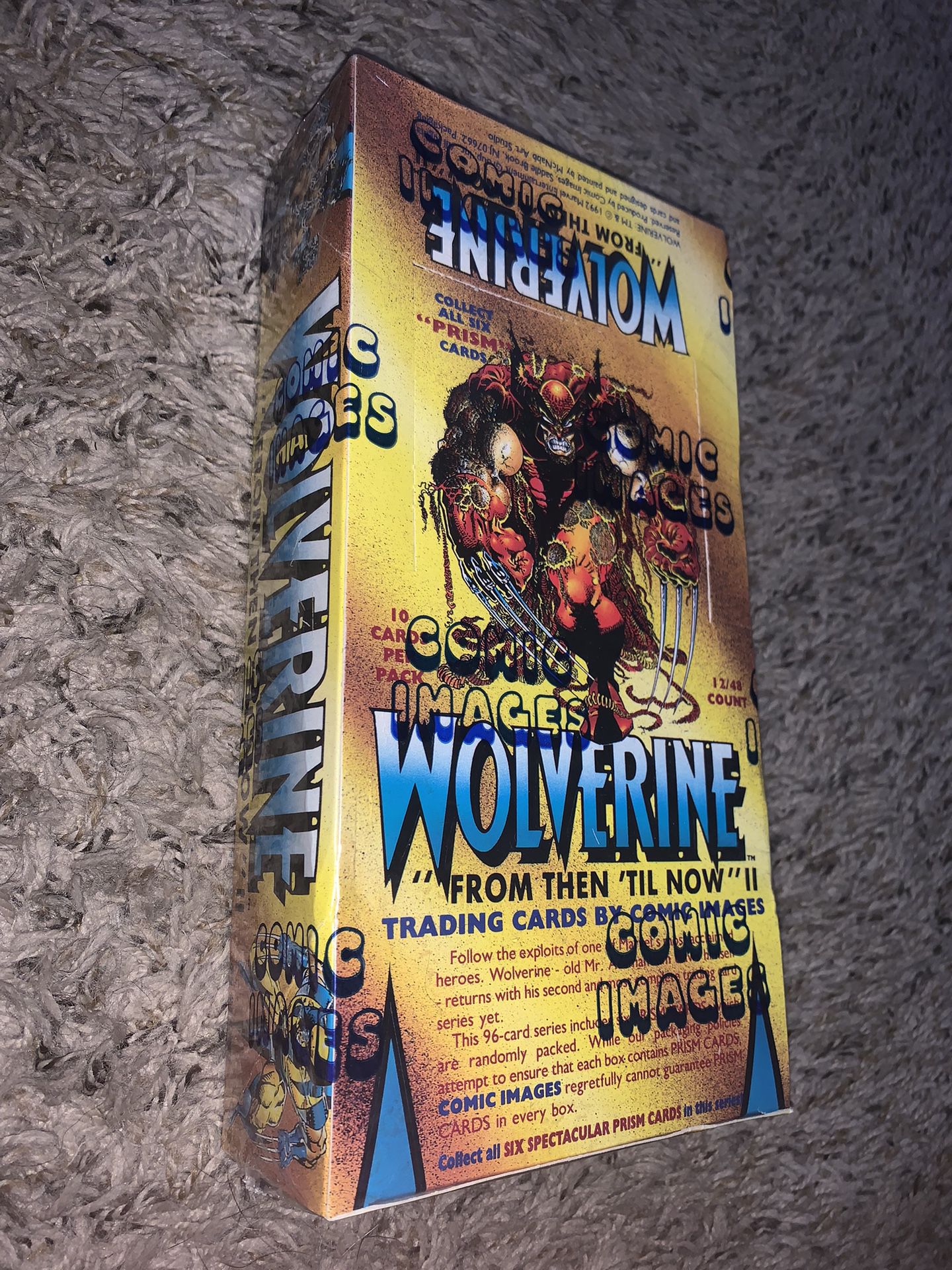 1992 Comic Images Wolverine From Then 'Til Now II Cards Factory Sealed Wax Box