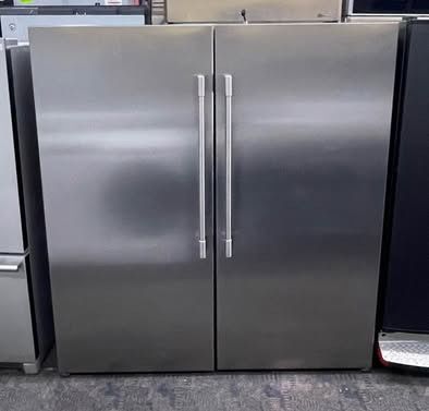 Frigidaire 66” Freezer And Fridge 66 Stainless Steel
