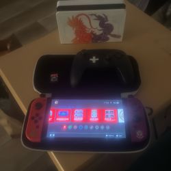 Nintendo Switch 1, Pokémon Sword Edition OLED