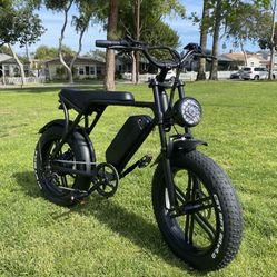 30MPH Electric Bike Fat Tire E Bike Electric Dirt Bike Electric Mountain Bike & Electric Scooters
