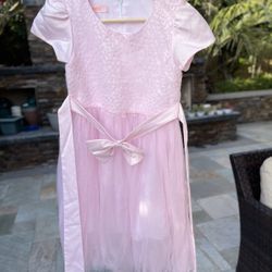 Pink Vail Dress