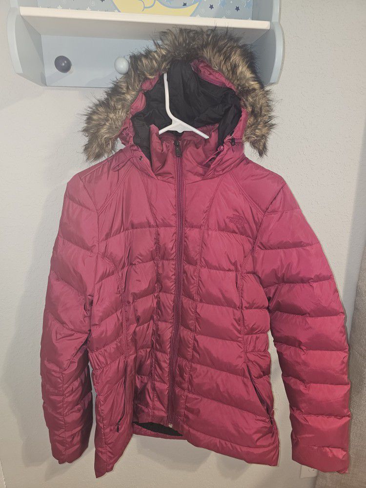 The North Face puffer jacket

