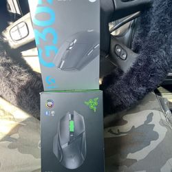 Razor And Logitech Mouses