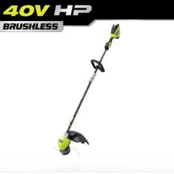RYOBI 40V HP Brushless Whisper Series 17 in. Cordless Battery Carbon Fiber Shaft String Trimmer (Tool-Only)=T3-893