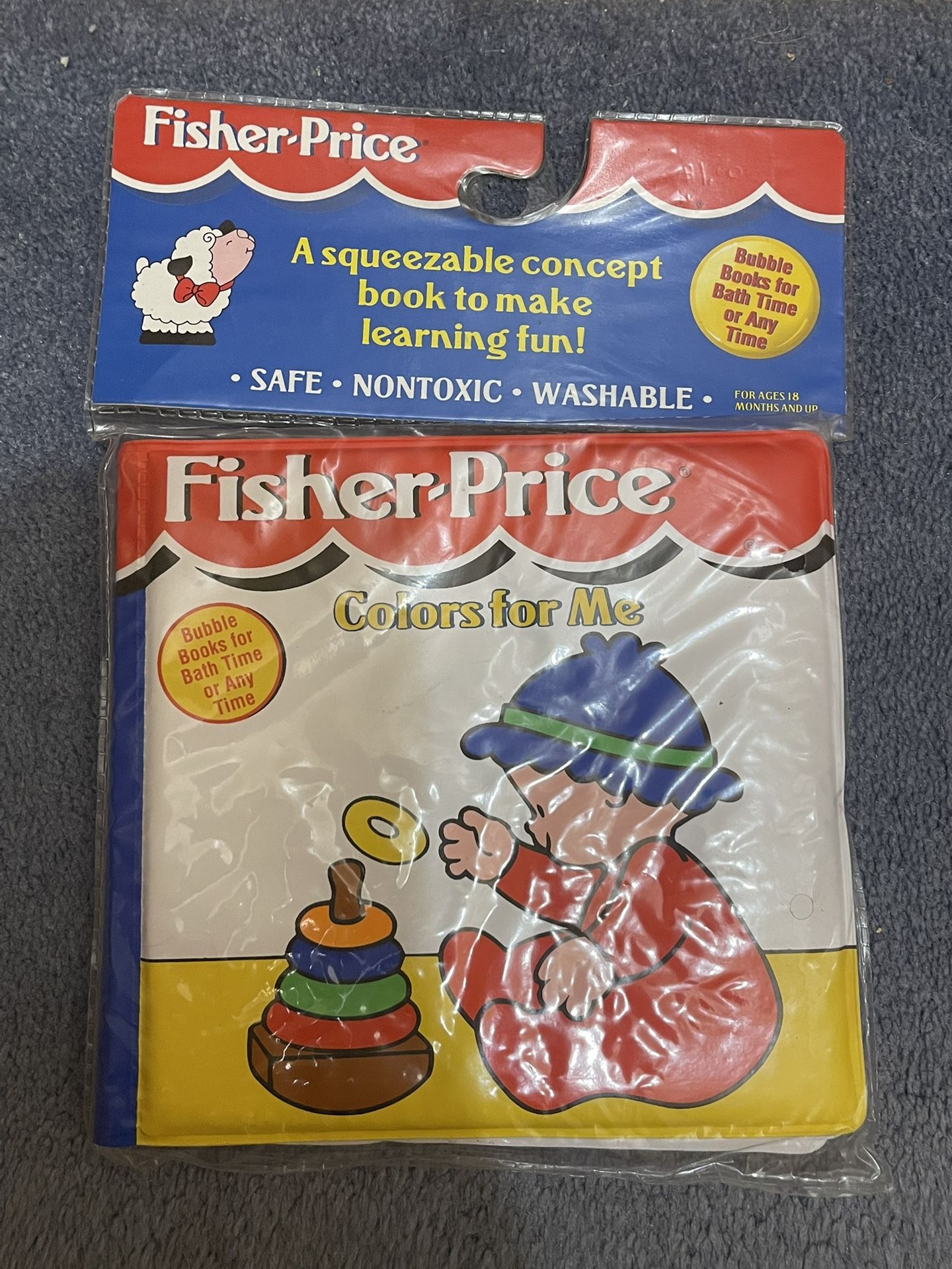 Fisher Price Colors For Me Baby Book