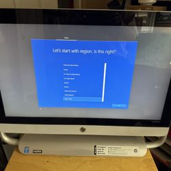 HP All In One Computer