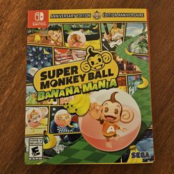 LIKE NEW Super Monkey Ball: Banana Mania Anniversary Edition - Nintendo Switch 