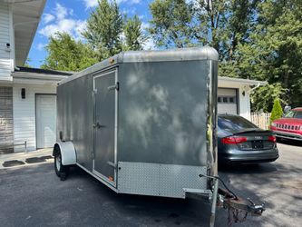 Enclosed Cargo Trailer Single Axle