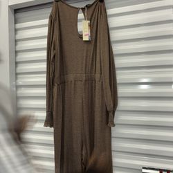 BRAND NEW BROWN ROMPER ONE PIECE PLUS SIZE FINDS