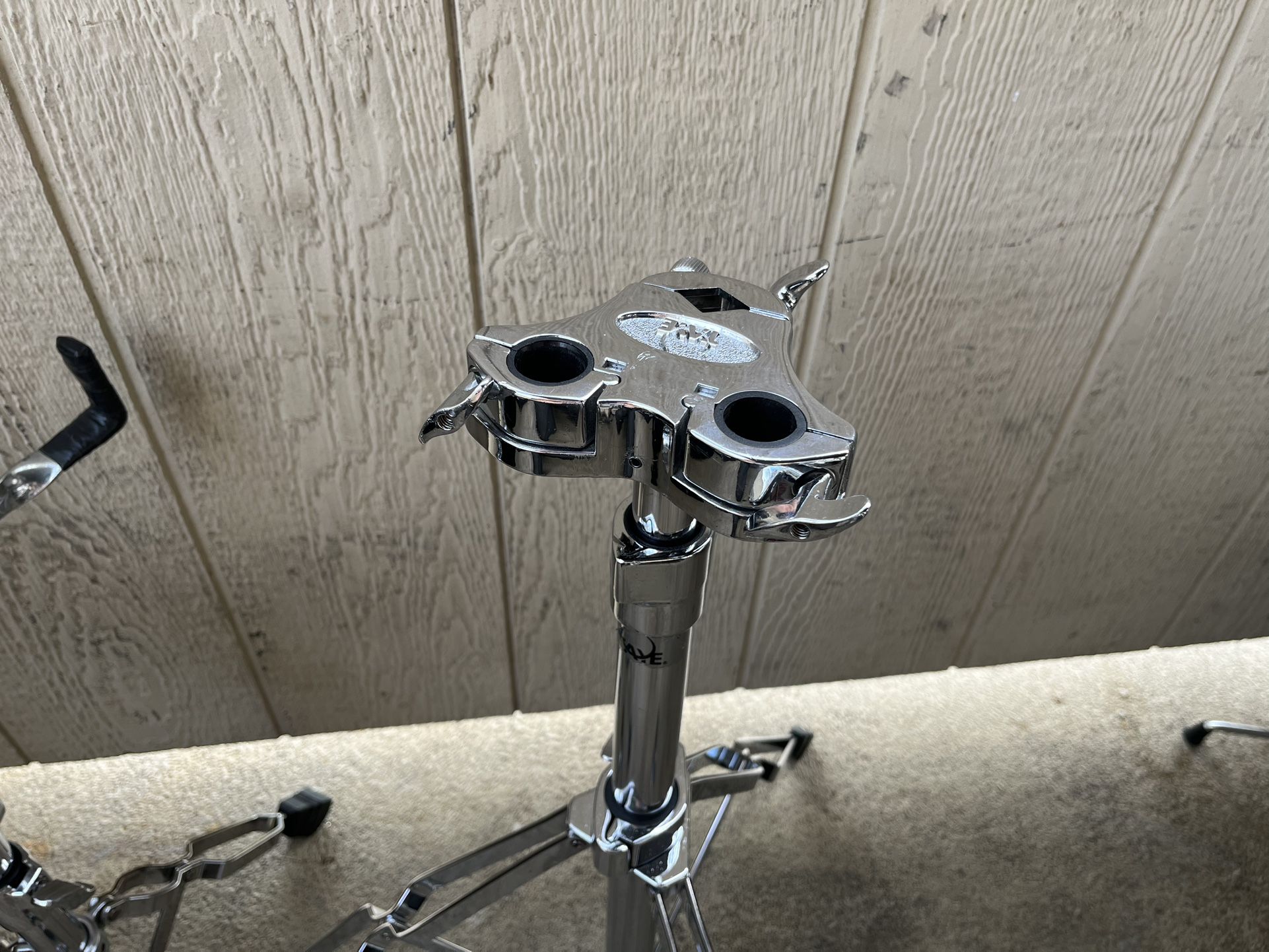 Drum Double Tom Stand Taye, Pearl Heavy Duty Snare Stand. Cymbal