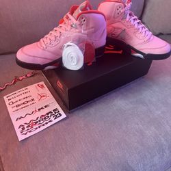 Jordan 5 awake nyc “Artic Pink”