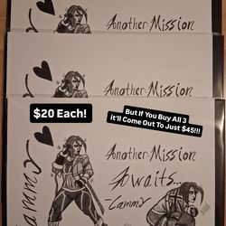 3 Cammy Drawings For ($20 Each)