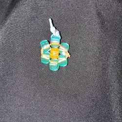 Flower Bead Key Chain