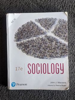 Pearson 17th Edition Sociology Textbook