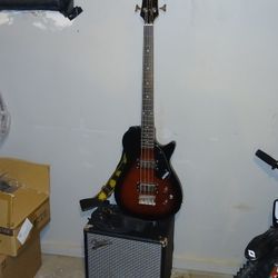 Guitar With Amp (no Power Cord)