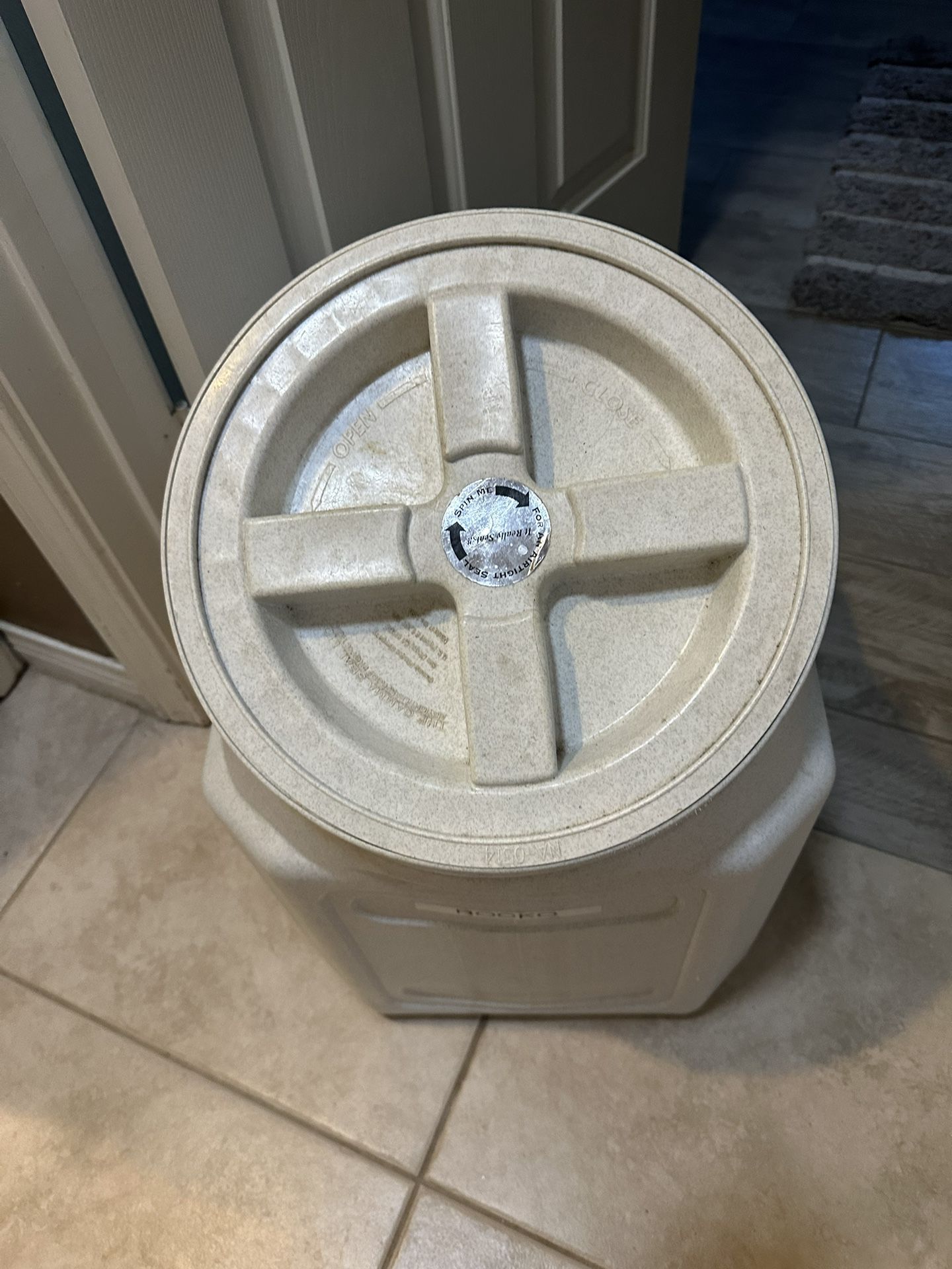 Free Dog Food Container 