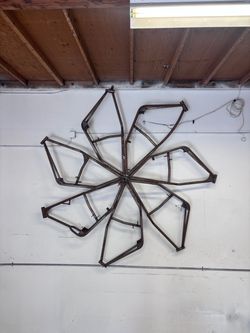 10ft chopper frame wall art or yard art